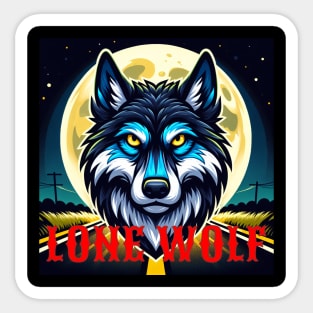 LONE WOLF Sticker